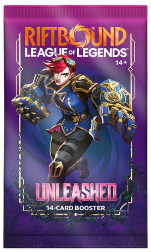 RIFTBOUND- LEAGUE OF LEGENDS- UNLEASHED BOOSTER PACK
