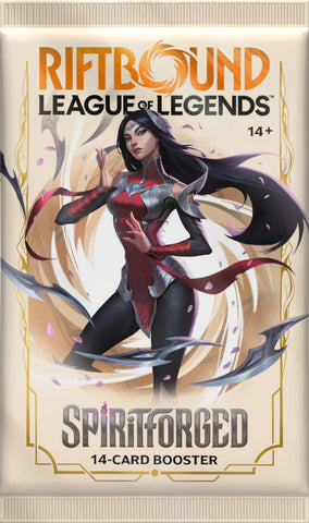 Riftbound- League of Legends Riftbound TCG: Spiritforged Booster PACK