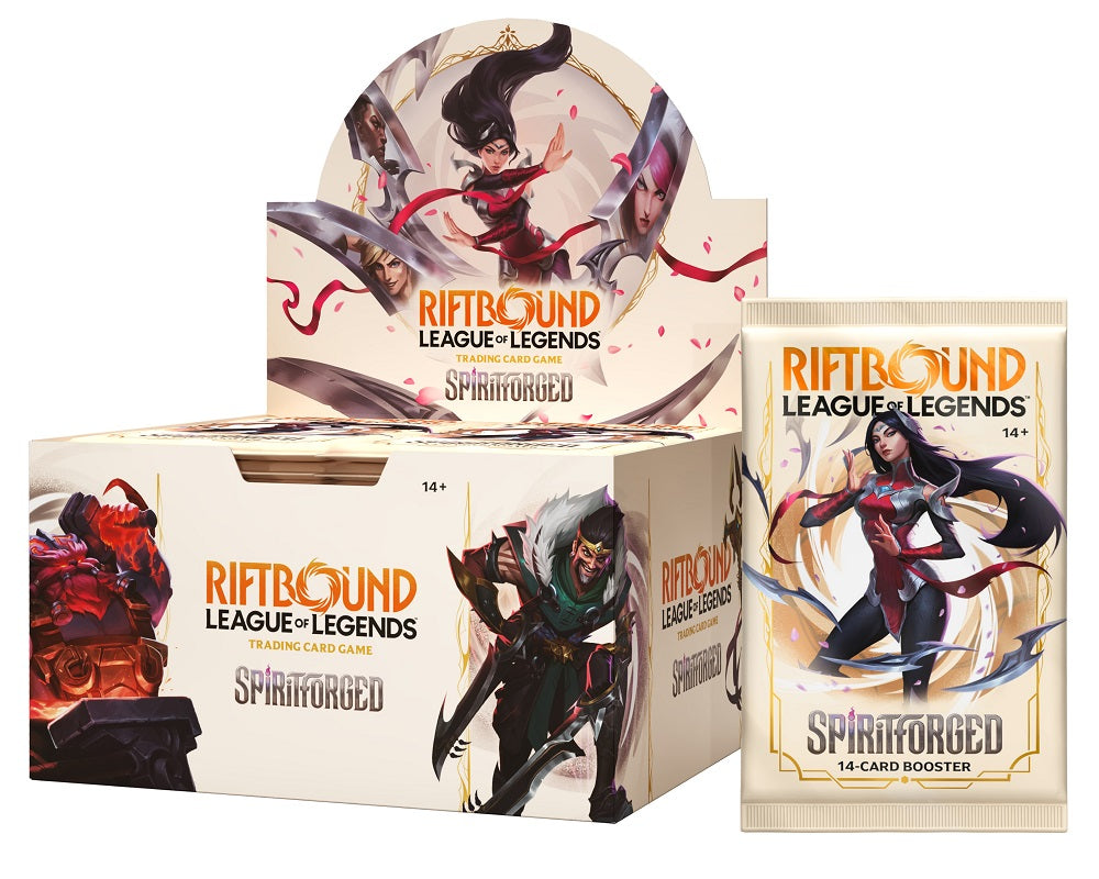 Riftbound- League of Legends Riftbound TCG: SPIRITFORGED Booster Box