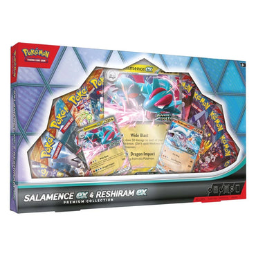 Pokemon- SALAMENCE EX & RESHIRAM EX PREMIUM COLLECTION
