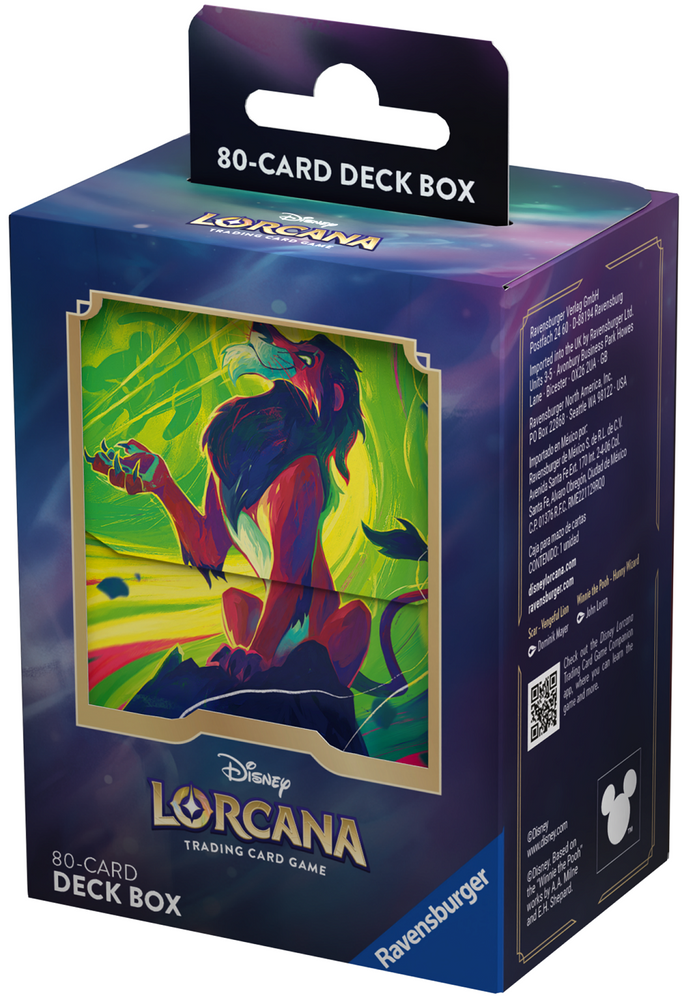 DISNEY LORCANA- AZURITE SEA DECK BOXES