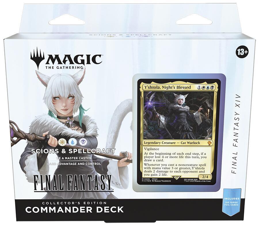 MTG- Final Fantasy Commander Decks- COLLECTOR Edition