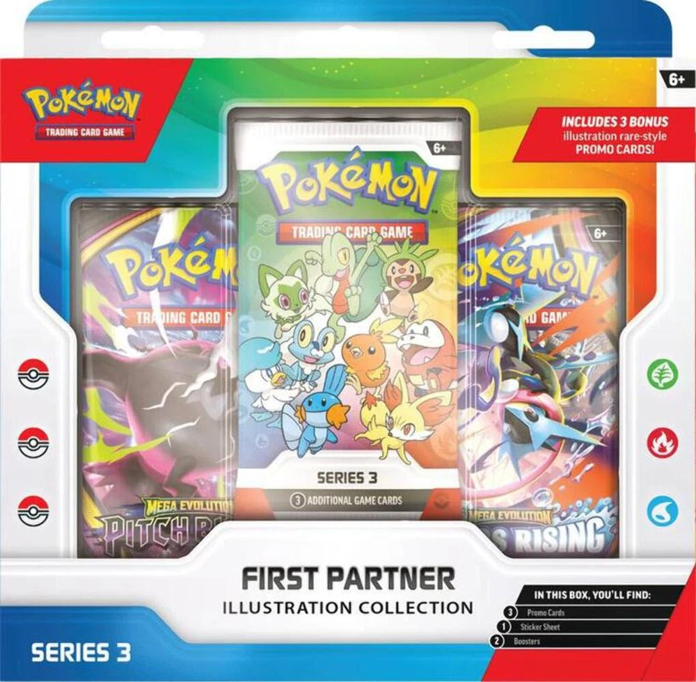 POKEMON- FIRST PARTNER ILLUSTRATION COLLECTION SERIES 3