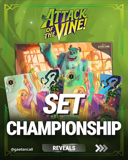 LORCANA Attack of the Vine Set Championship! EVENT BUY IN- (09/12/2026-1 pm-9pm..)