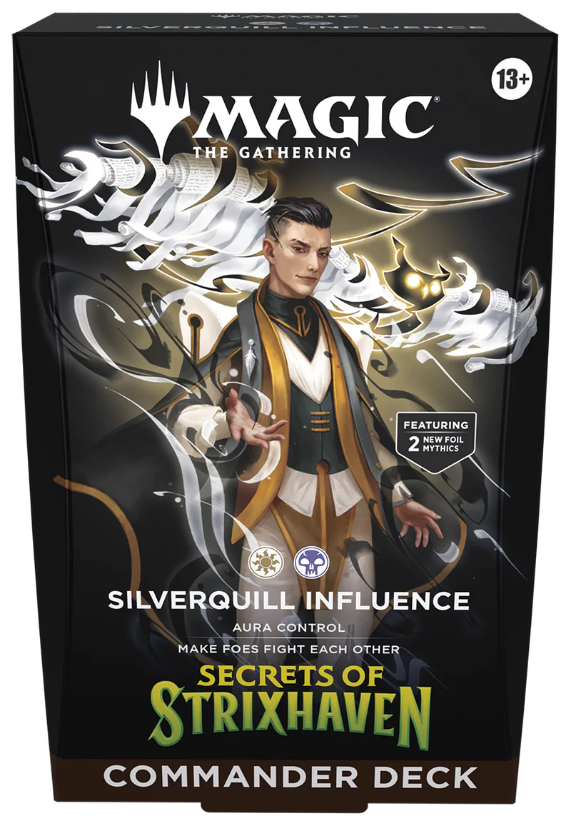MTG- Secrets of Strixhaven Commander decks Assorted