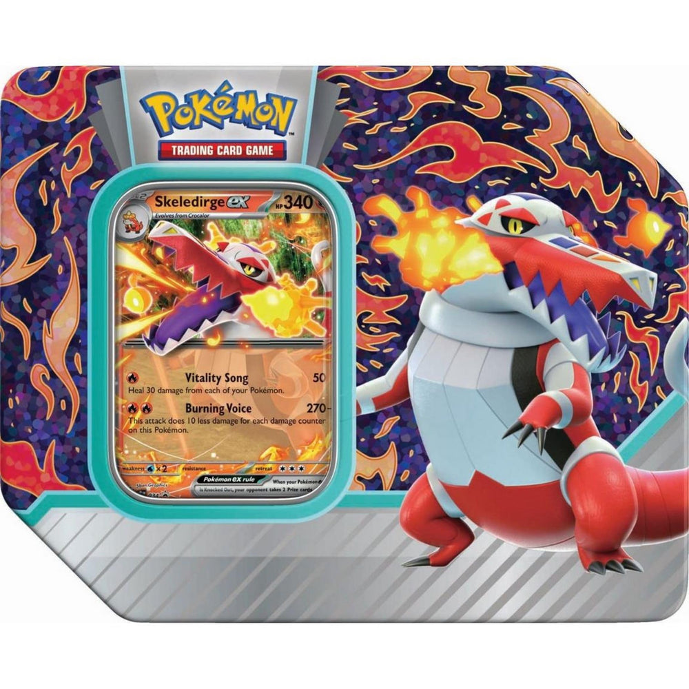 Pokemon- Paldea Partners Tin (Skeledirge ex)