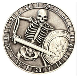 Dice Coins- D20 Life counter/ D20 Spinner
