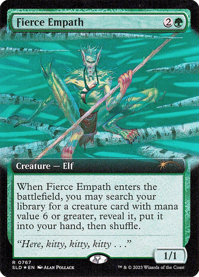 Fierce Empath (Extended Art) [Secret Lair Drop Series]