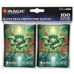 Ultra Pro-  Final Fantasy Matte Standard Deck Protector Sleeves (100ct)