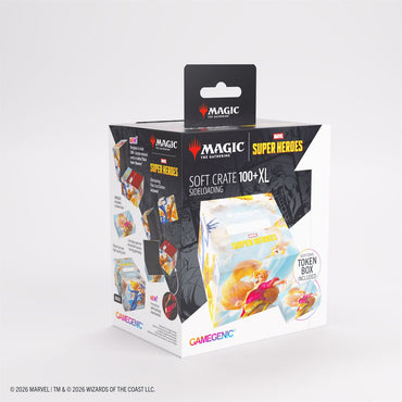 GameGenic- Deck Box Marvel Super Heroes: Soft XL (100ct)