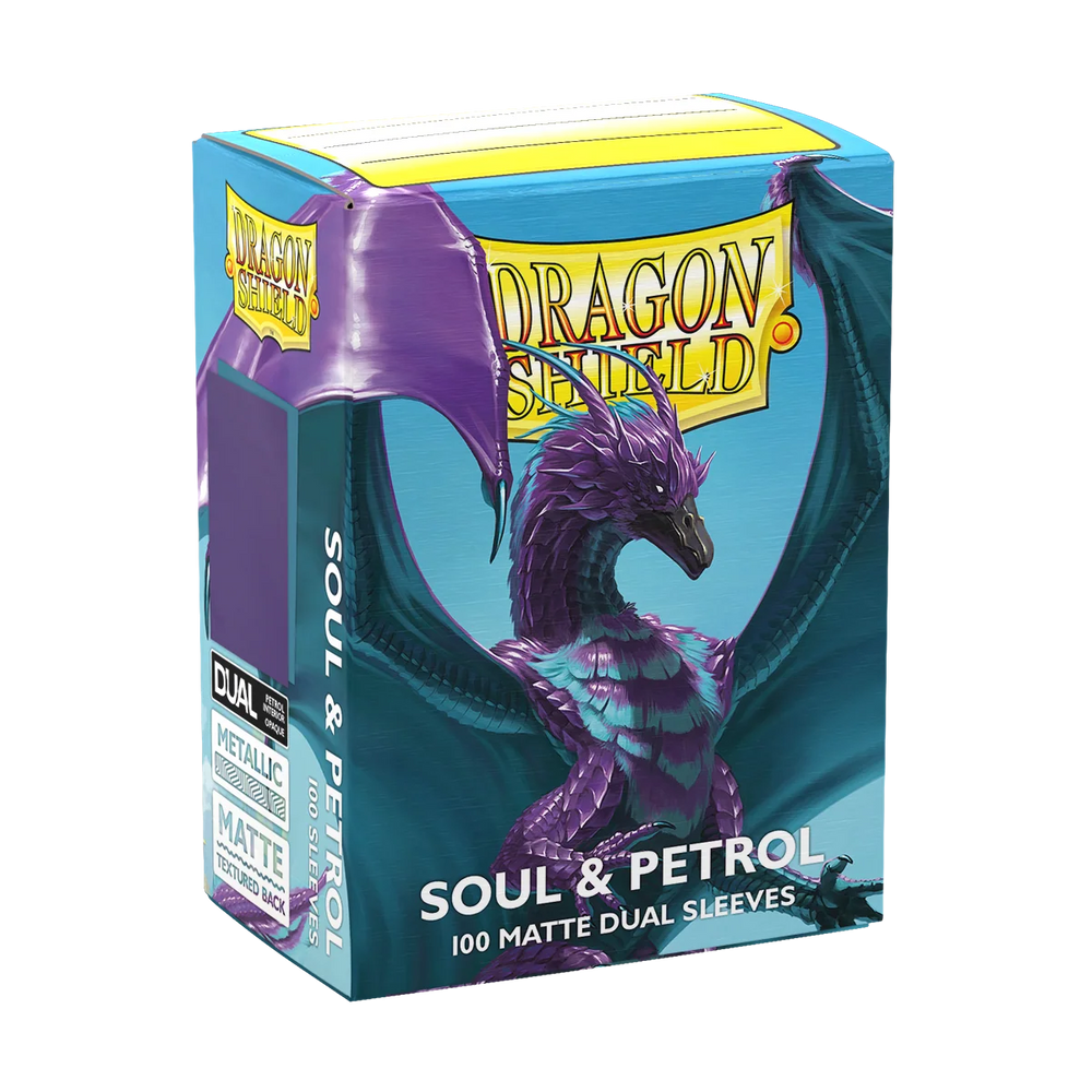 Dragon Shield- Card Sleeves DUAL Matte 2 Colour (100 Count)
