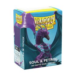 Dragon Shield- Card Sleeves DUAL Matte 2 Colour (100 Count)