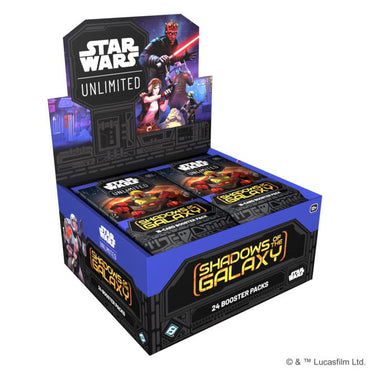 STAR WARS UNLIMITED- Shadows of the Galaxy - DRAFT BOOSTER BOX