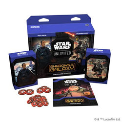 STAR WARS UNLIMITED- Shadows of the Galaxy - TWO PLAYER STARTER DECK