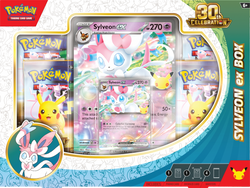 POKEMON- 30TH CELEBRATION SYLVEON EX/ GRENINJA EX BOX