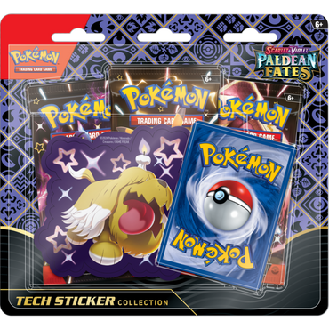 Pokemon- Paldean Fates Tech Sticker Collection