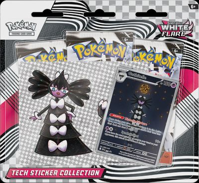 Pokemon- White Flare Tech Sticker Collection