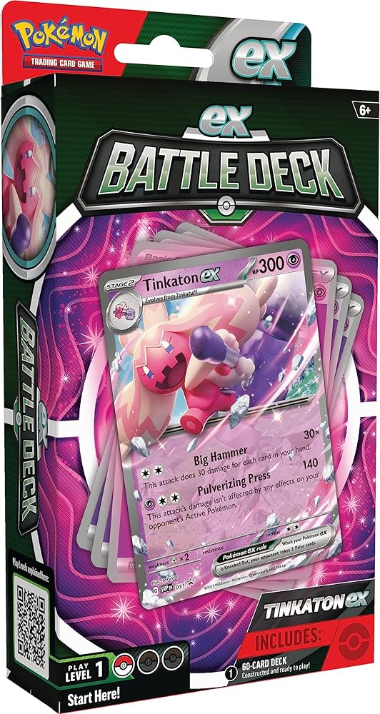 Pokemon- Battle Deck Tinkaton EX