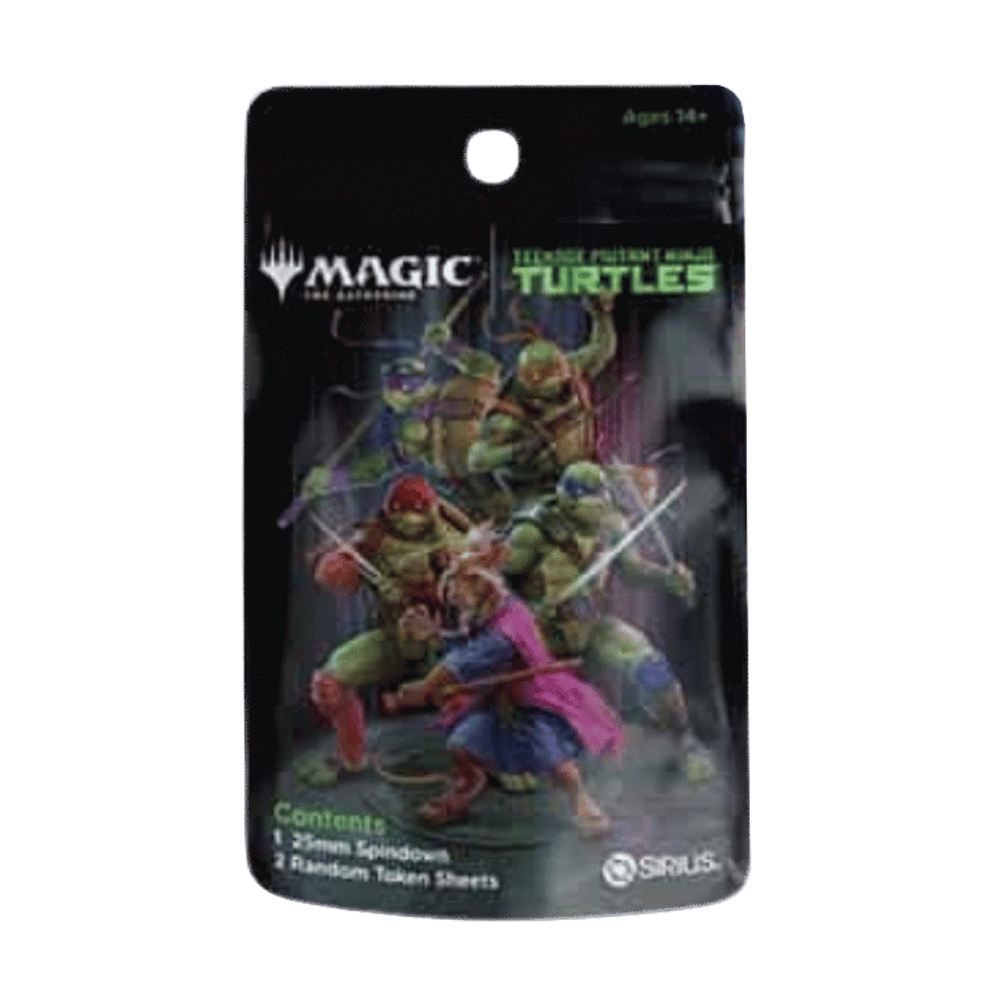 Dice- MTG TMNT PACKS Blind bag (Random Dice set, Coin, & Dice Bag)