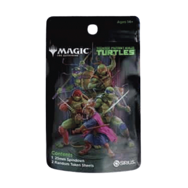 Dice- MTG TMNT PACKS Blind bag (Random Dice set, Coin, & Dice Bag)