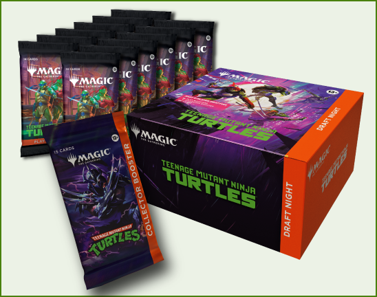 MTG- Teenage Mutant Ninja Turtles - Draft night Box (Pre-Order)
