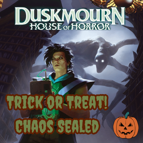 MTG- Trick or Treat! Duskmourn: House of Horror Sealed DRAFT Event (10/25/2024 6pm)