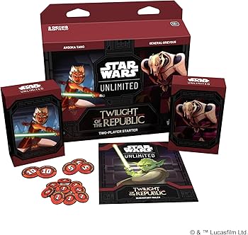 STAR WARS UNLIMITED- Twilight of the Republic - TWO PLAYER STARTER DECK (Preorder 11/08/2024)