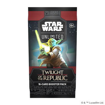 STAR WARS UNLIMITED- Twilight of the Republic - Booster PACK