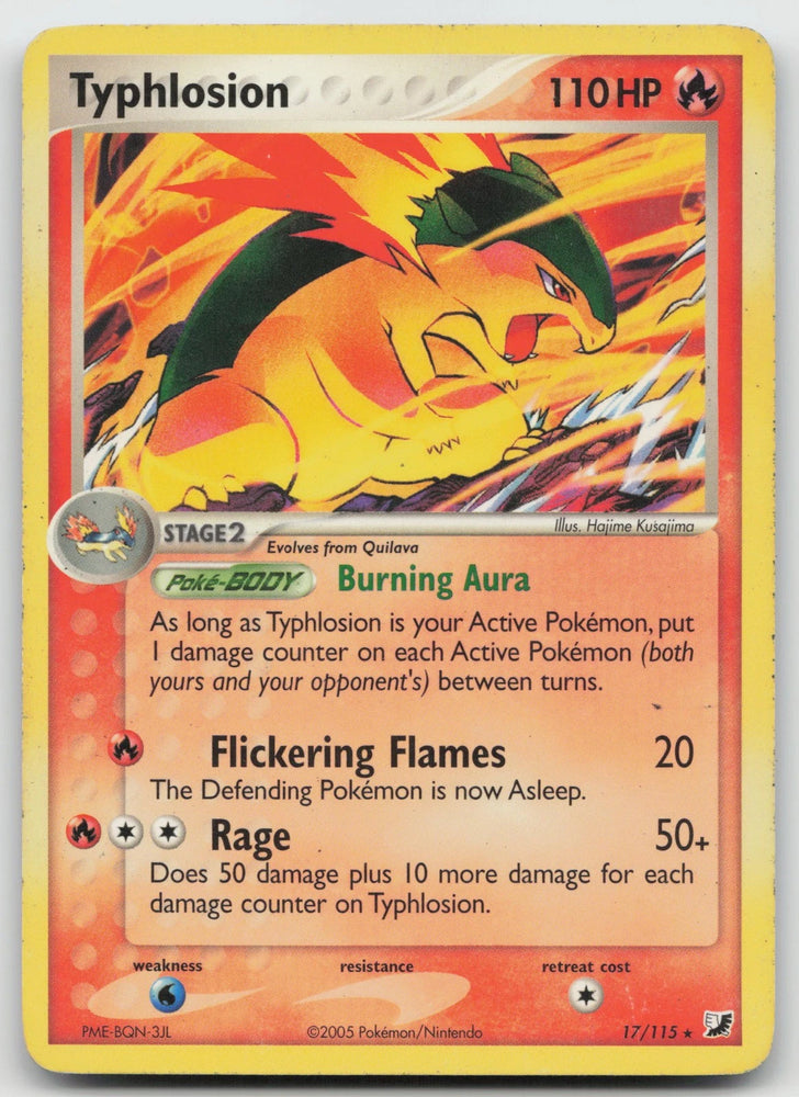 Typhlosion(17/115) (Theme Deck Exclusive) [EX: Unseen Forces]