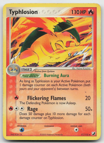 Typhlosion(17/115) (Theme Deck Exclusive) [EX: Unseen Forces]