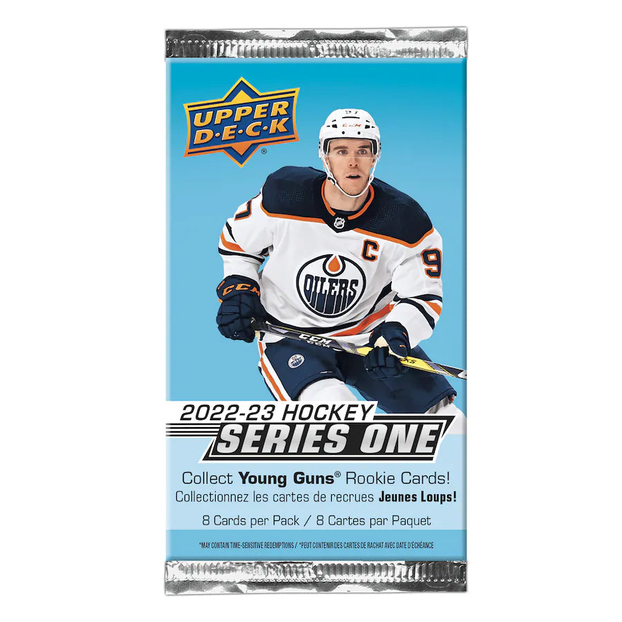 Sports Cards- Upper Deck 2022/23 Series One Hockey Trading Card Pack