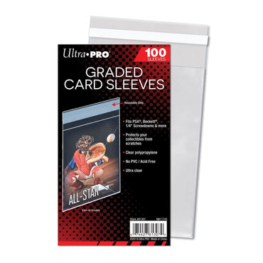 Ultra PRO - PSA Graded Card Slab Resealable Sleeves (100 ct.)