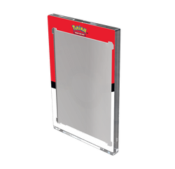 Ultra Pro- ONE-TOUCH 35PT EDGE PRINTED POKEMON POKE BALL MAGNETIC CARD HOLDER