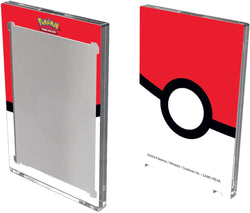 Ultra Pro- ONE-TOUCH 35PT EDGE PRINTED POKEMON POKE BALL MAGNETIC CARD HOLDER