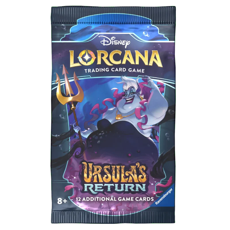 Disney- Lorcana: Ursula's Return Booster PACK Preorder (05/31/2024)