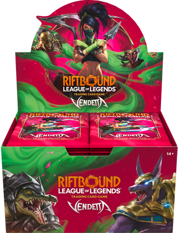 RIFTBOUND- LEAGUE OF LEGENDS VENDETTA BOOSTER Box (07/31/2026)