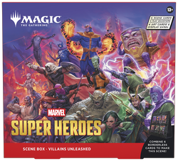 MTG- MARVEL SUPER HEROES SCENE BOX (Choose one Heroes or Villans)