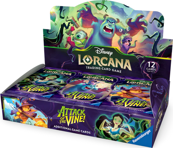 Lorcana- Attack of the Vine! Booster box PRE ORDER (07/24/2026)