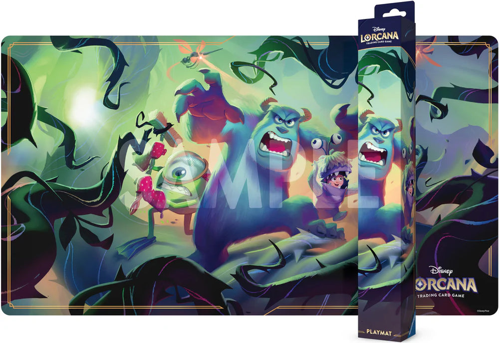 DISNEY LORCANA- Attack of VIne set 13 PLAYMAT Sulley & Mike