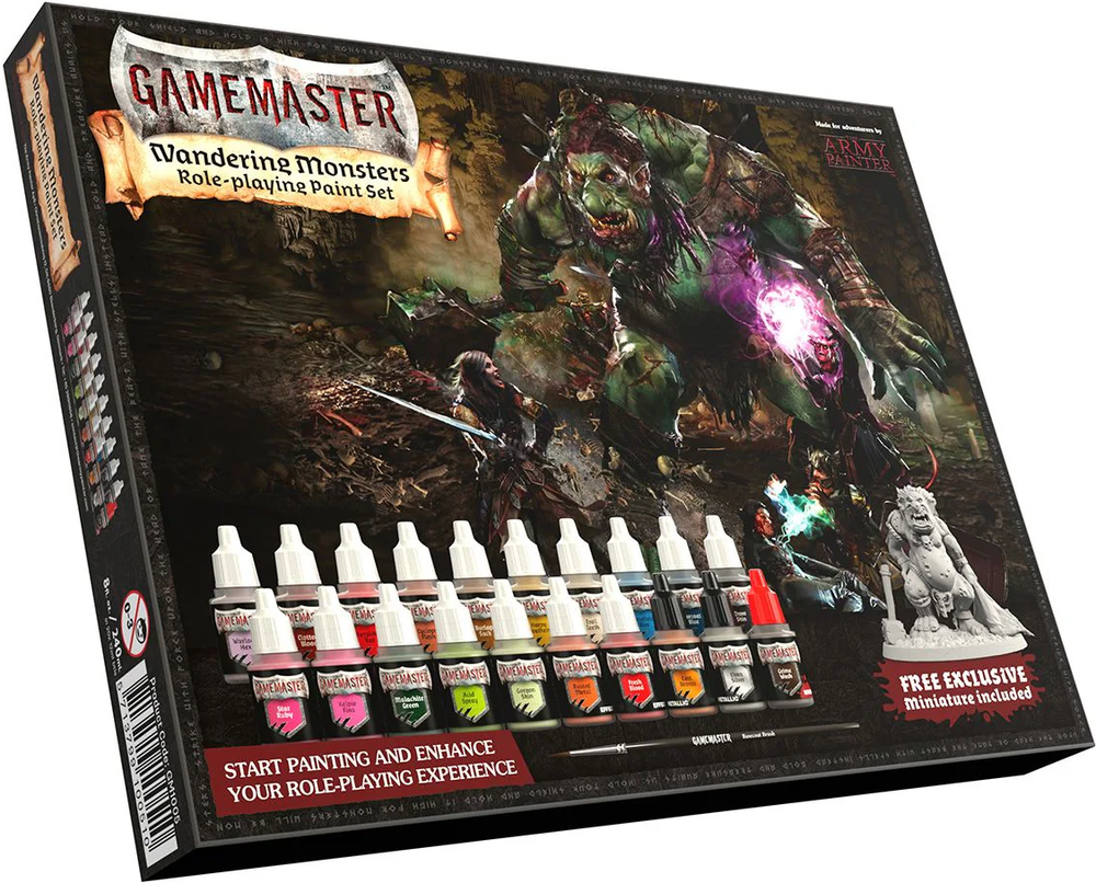 The Army Painter- WANDERING MONSTERS STARTER ROLE-PLAYING PAINT SET