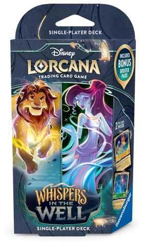 Disney Lorcana- Whispers in the Well Starter Decks
