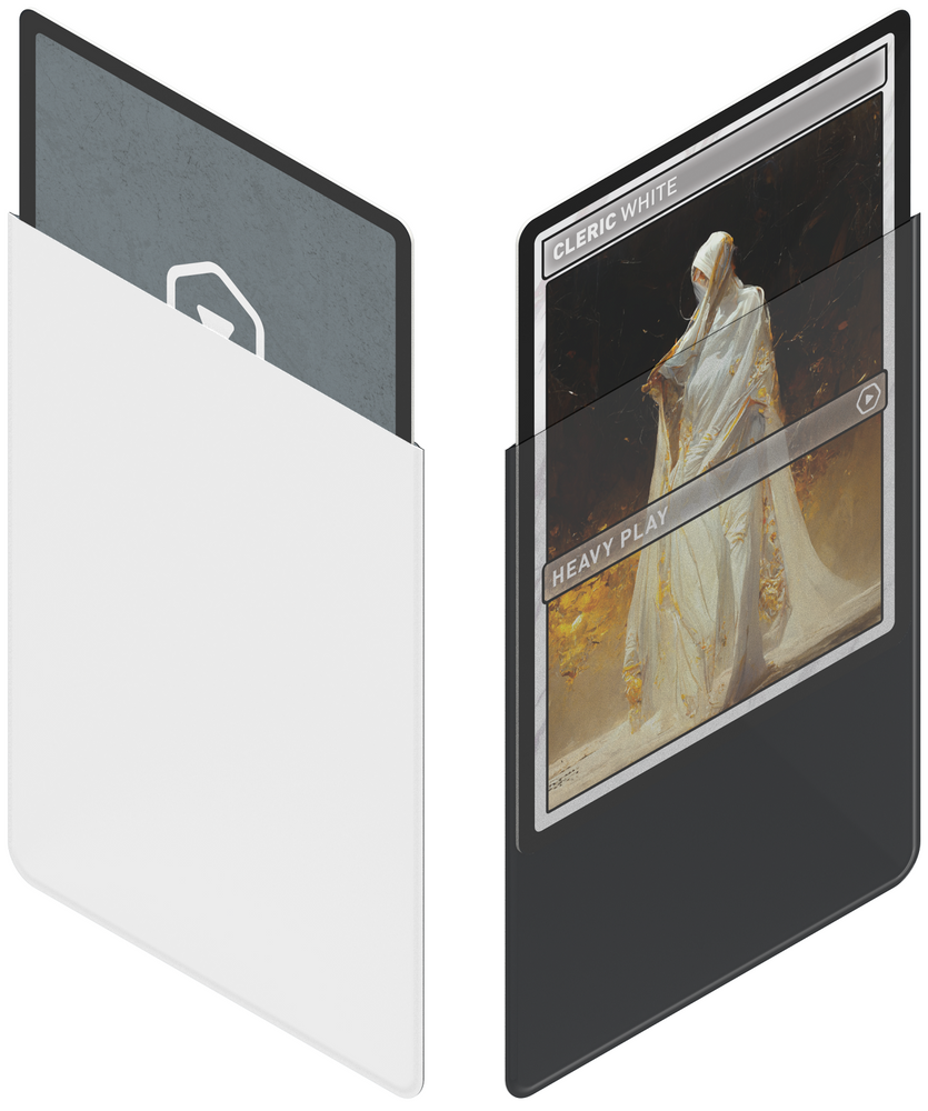 HP- CURV SLEEVES  100 Count (Heavy Curve)