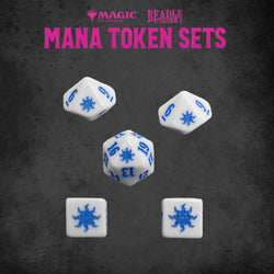 MTG- BEADLE & GRIMM'S MTG MANA TOKEN SET- WHITE