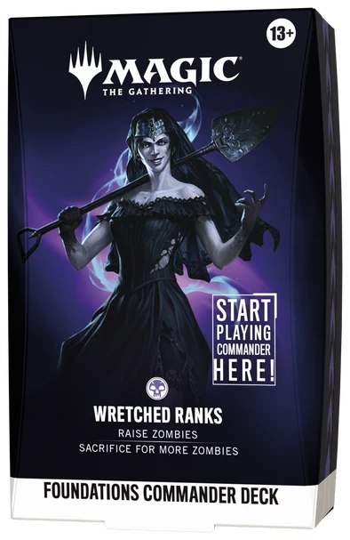 MTG- FOUNDATIONS COMMANDER DECKS