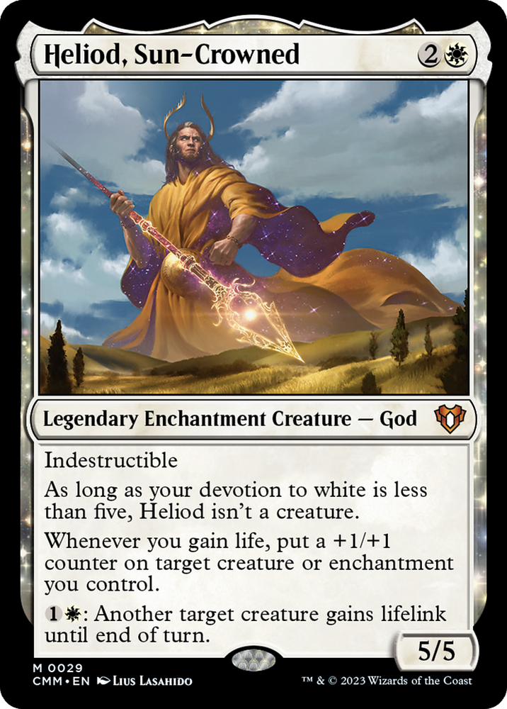 Heliod, Sun-Crowned [Commander Masters]