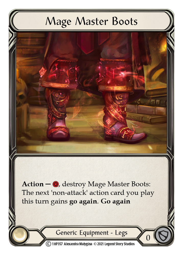 Mage Master Boots [1HP357]