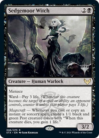 Sedgemoor Witch (Promo Pack) [Strixhaven: School of Mages Promos]