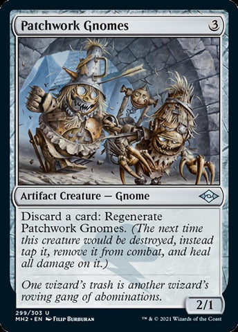 Patchwork Gnomes (Foil Etched) [Modern Horizons 2]