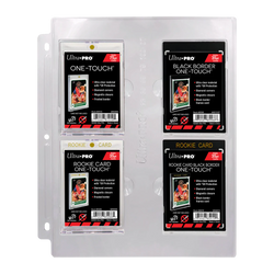 Ultra pro- 4-Pocket Page for 23PT-100PT ONE-TOUCH Displays