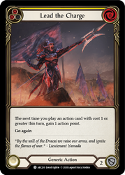 Lead the Charge (Yellow) [ARC210] Unlimited Edition Rainbow Foil